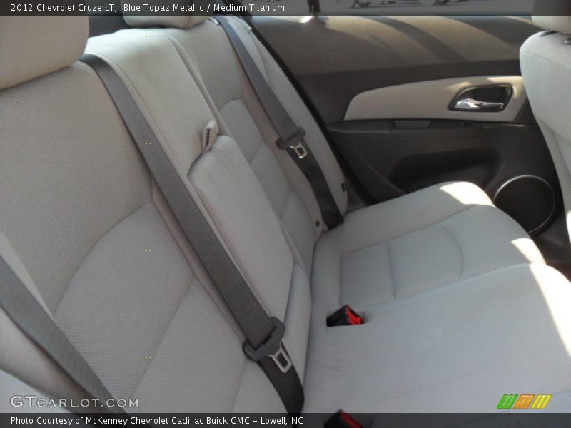 Blue Topaz Metallic / Medium Titanium 2012 Chevrolet Cruze LT