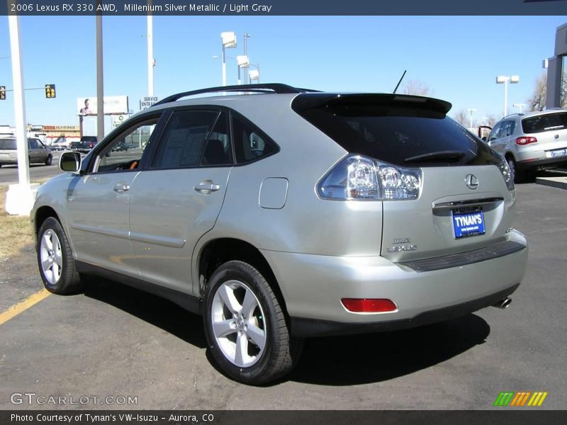 Millenium Silver Metallic / Light Gray 2006 Lexus RX 330 AWD