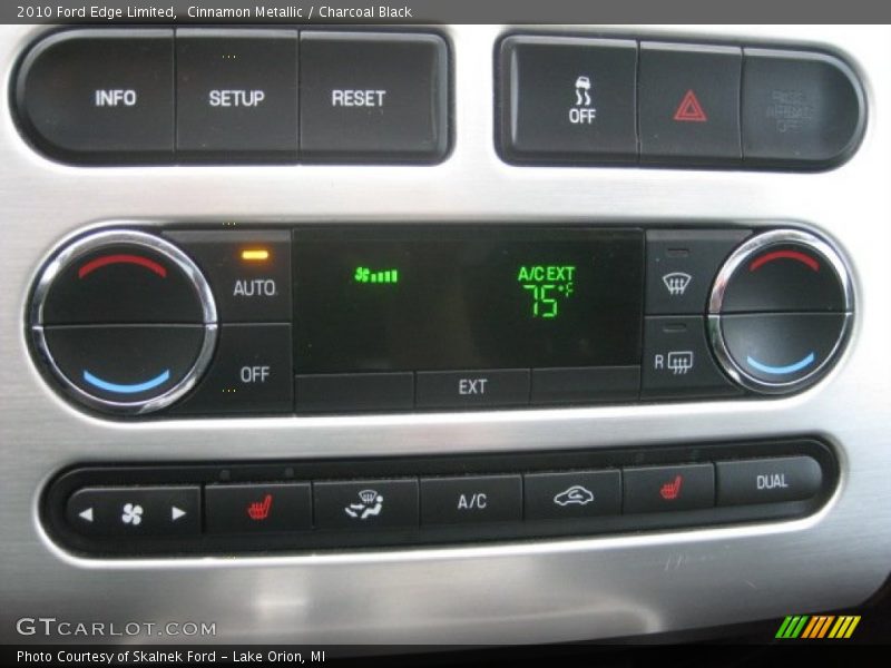 Cinnamon Metallic / Charcoal Black 2010 Ford Edge Limited