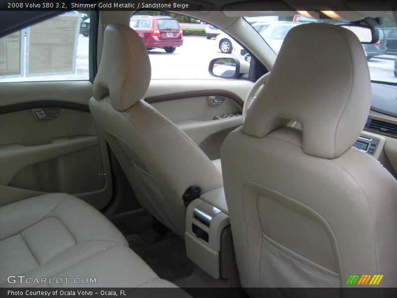 Shimmer Gold Metallic / Sandstone Beige 2008 Volvo S80 3.2