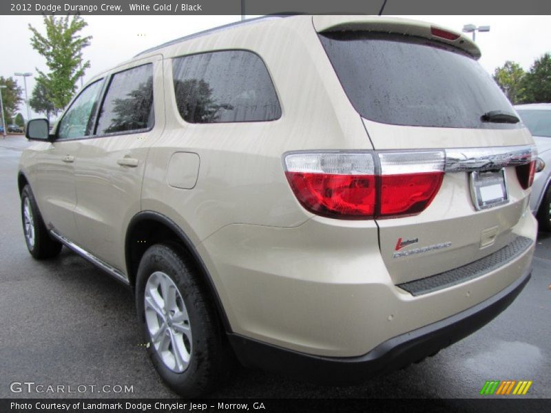  2012 Durango Crew White Gold