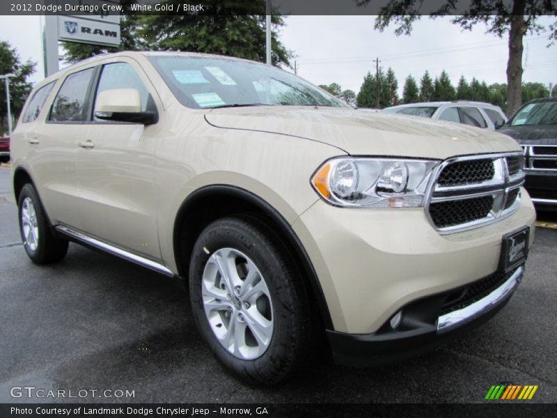 Front 3/4 View of 2012 Durango Crew