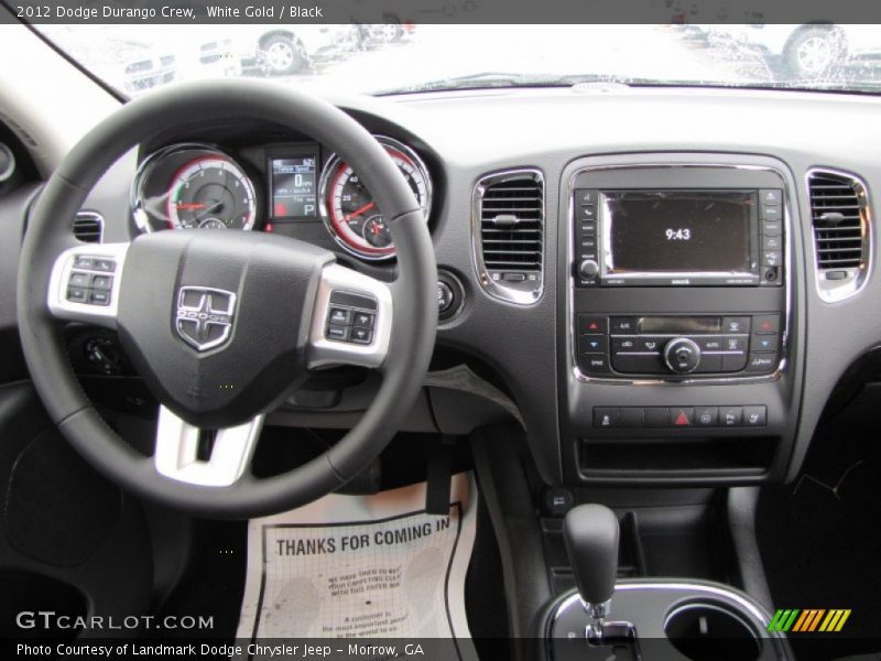 Dashboard of 2012 Durango Crew