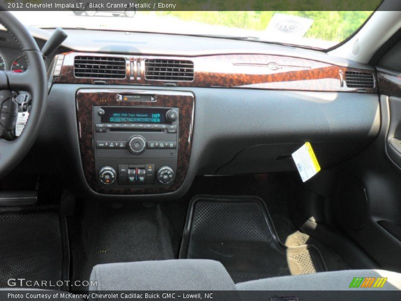 Black Granite Metallic / Ebony 2012 Chevrolet Impala LT