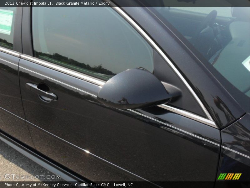 Black Granite Metallic / Ebony 2012 Chevrolet Impala LT