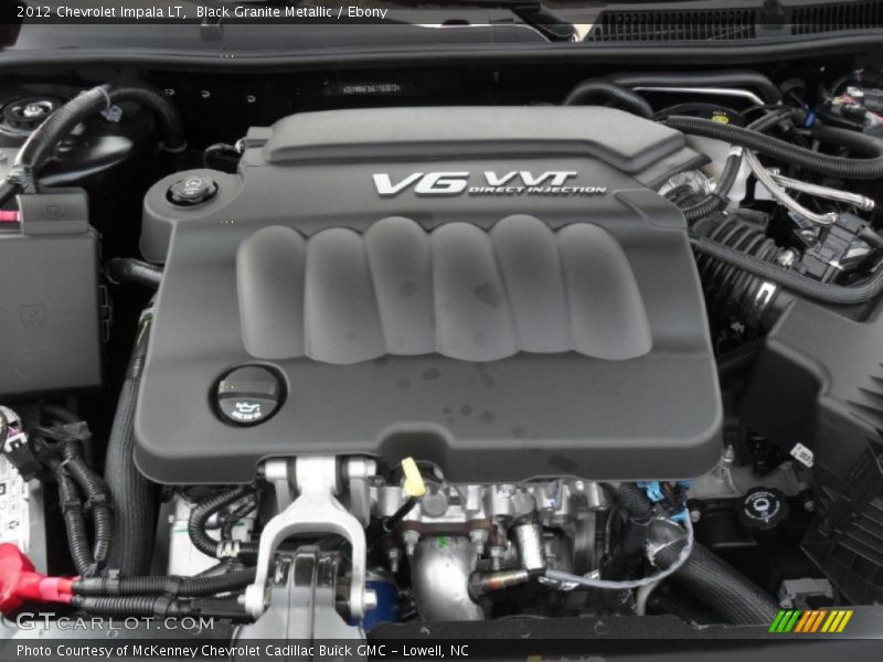 Black Granite Metallic / Ebony 2012 Chevrolet Impala LT