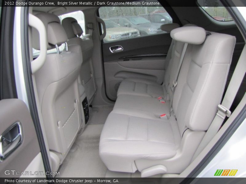  2012 Durango Crew Dark Graystone/Medium Graystone Interior