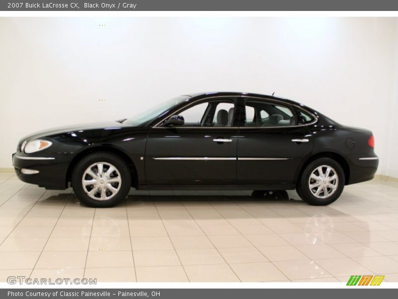 Black Onyx / Gray 2007 Buick LaCrosse CX