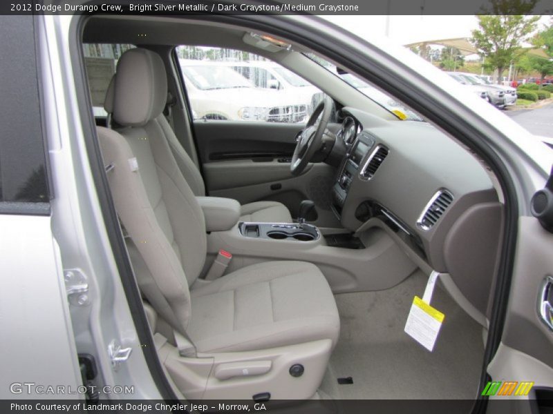  2012 Durango Crew Dark Graystone/Medium Graystone Interior