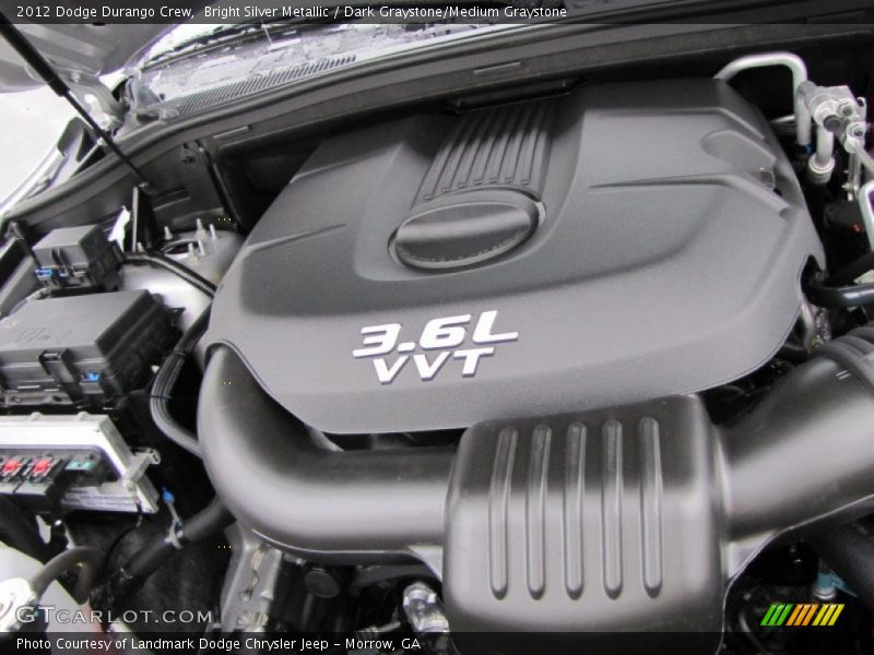  2012 Durango Crew Engine - 3.6 Liter DOHC 24-Valve VVT Pentastar V6