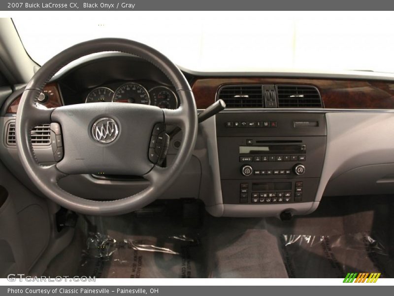 Black Onyx / Gray 2007 Buick LaCrosse CX