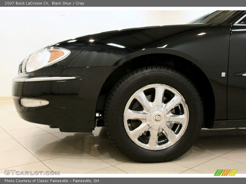 Black Onyx / Gray 2007 Buick LaCrosse CX