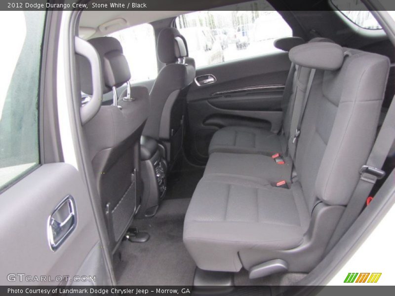  2012 Durango Crew Black Interior