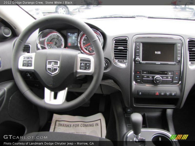 Dashboard of 2012 Durango Crew