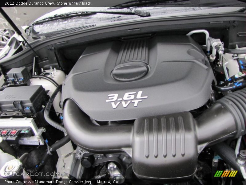  2012 Durango Crew Engine - 3.6 Liter DOHC 24-Valve VVT Pentastar V6