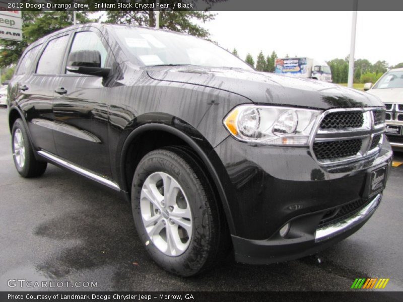 Front 3/4 View of 2012 Durango Crew