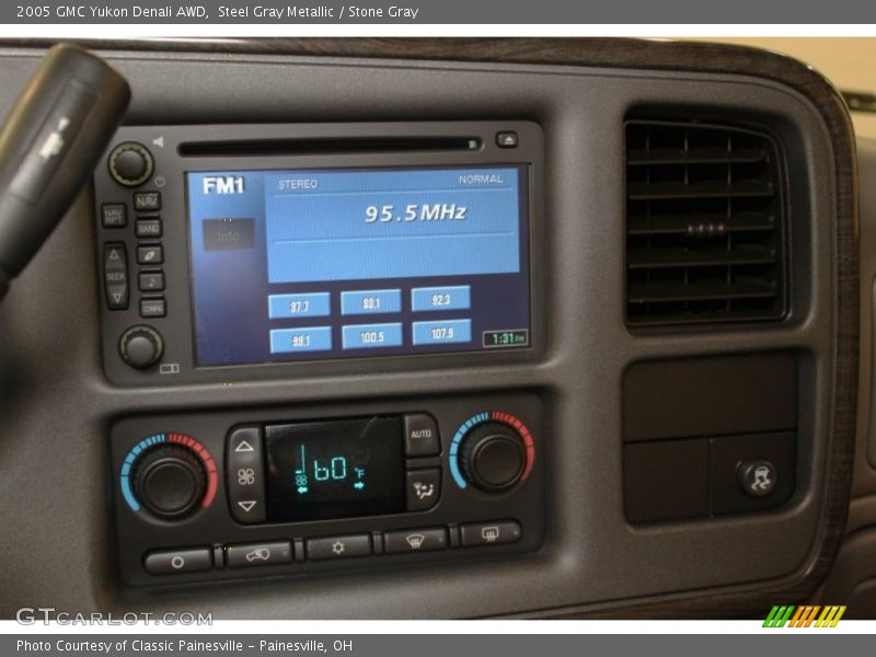Steel Gray Metallic / Stone Gray 2005 GMC Yukon Denali AWD