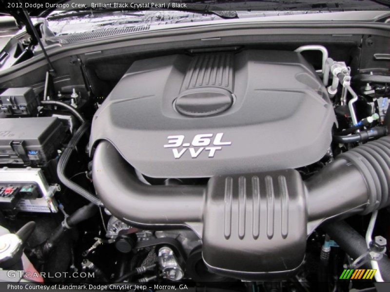  2012 Durango Crew Engine - 3.6 Liter DOHC 24-Valve VVT Pentastar V6