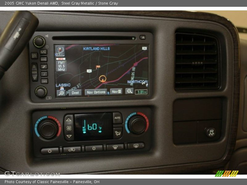 Steel Gray Metallic / Stone Gray 2005 GMC Yukon Denali AWD
