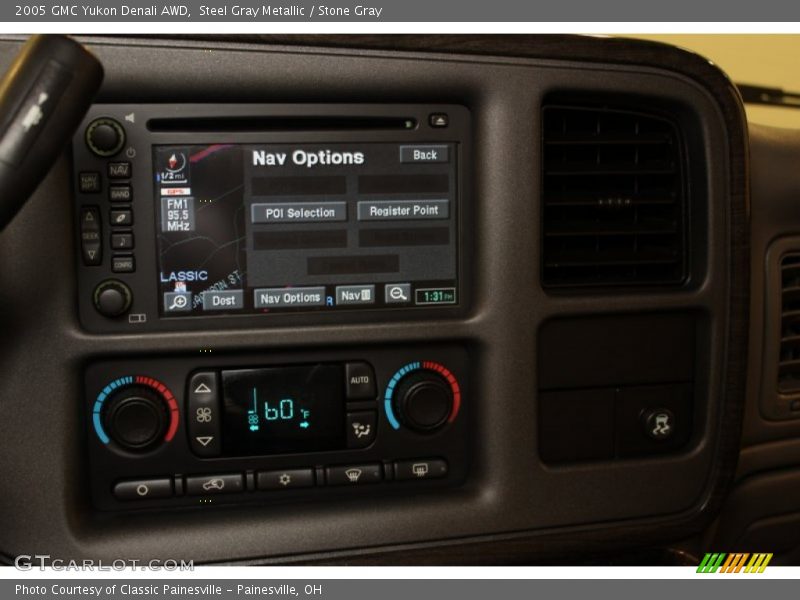 Steel Gray Metallic / Stone Gray 2005 GMC Yukon Denali AWD