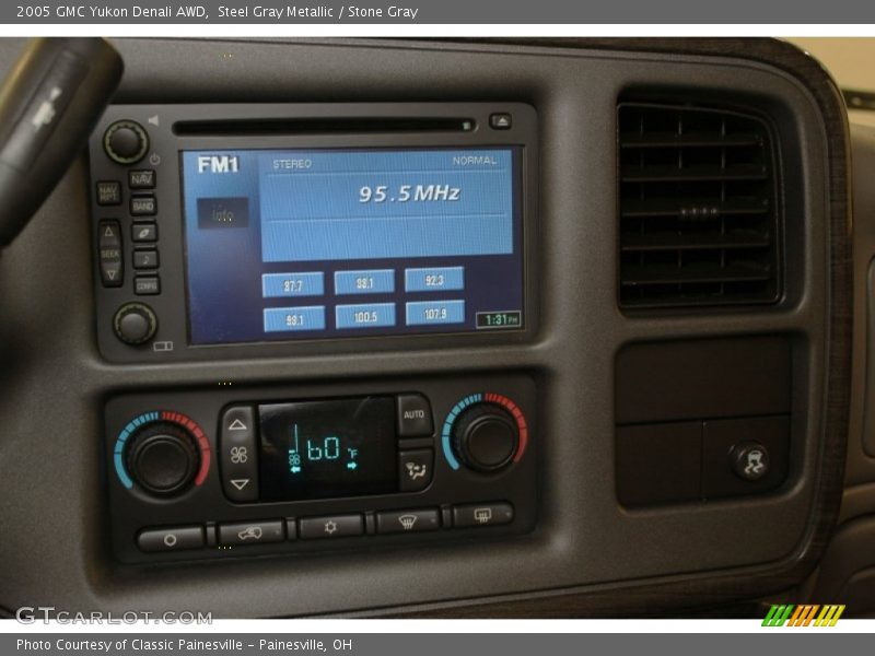 Steel Gray Metallic / Stone Gray 2005 GMC Yukon Denali AWD