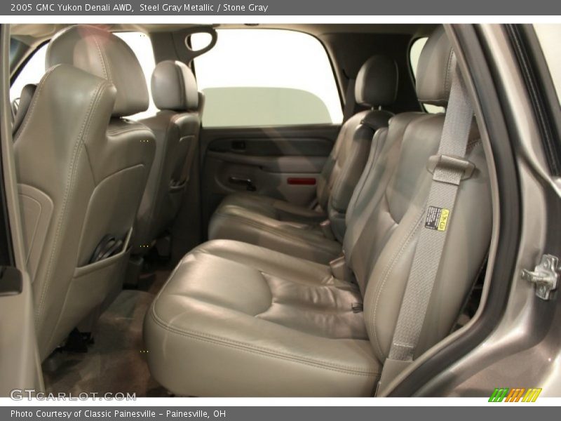 Steel Gray Metallic / Stone Gray 2005 GMC Yukon Denali AWD
