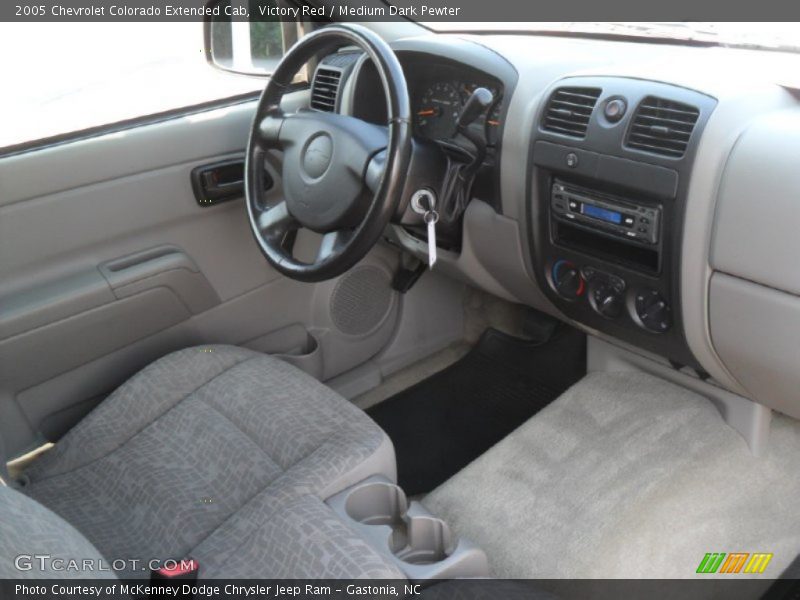 Victory Red / Medium Dark Pewter 2005 Chevrolet Colorado Extended Cab