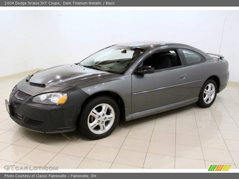 Dark Titanium Metallic / Black 2004 Dodge Stratus SXT Coupe