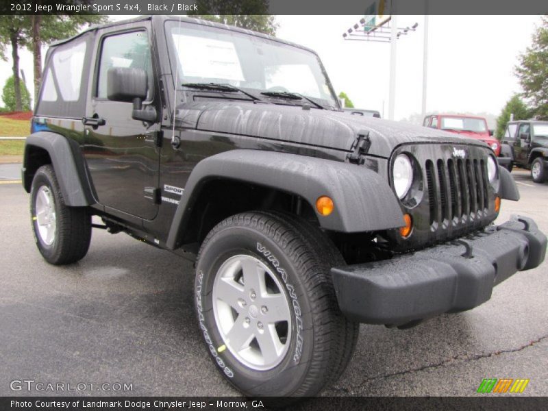  2012 Wrangler Sport S 4x4 Black