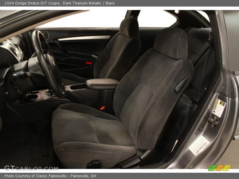 Dark Titanium Metallic / Black 2004 Dodge Stratus SXT Coupe