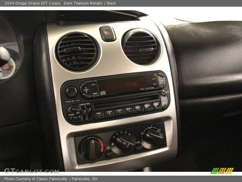Audio System of 2004 Stratus SXT Coupe