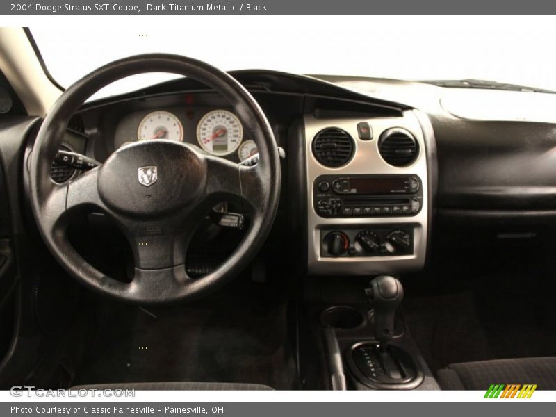 Dark Titanium Metallic / Black 2004 Dodge Stratus SXT Coupe
