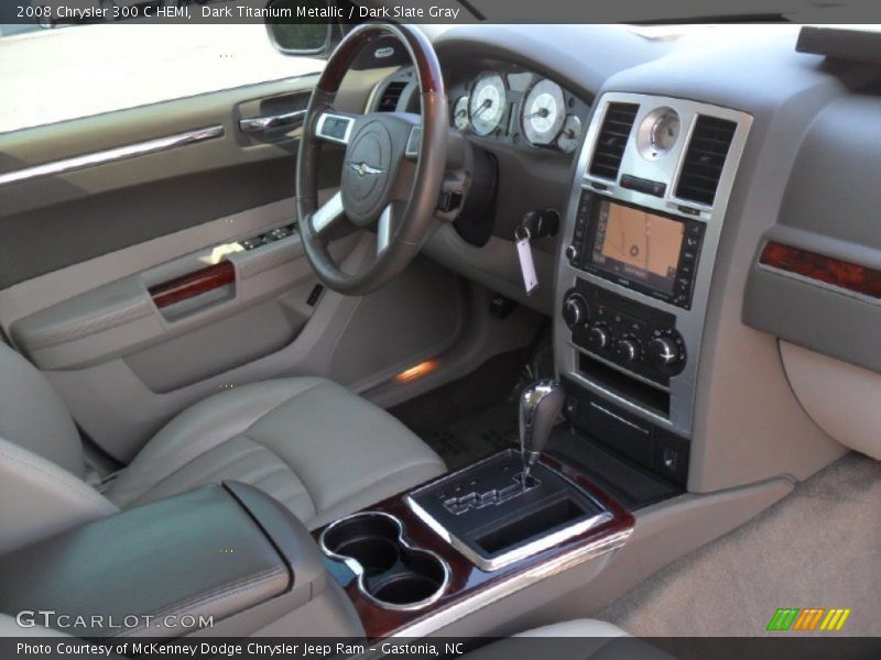 Dark Titanium Metallic / Dark Slate Gray 2008 Chrysler 300 C HEMI