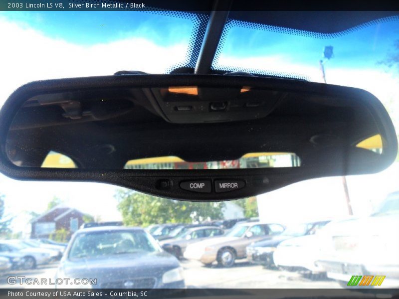 Silver Birch Metallic / Black 2003 Lincoln LS V8