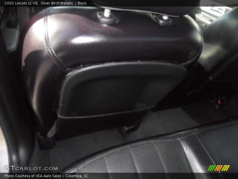 Silver Birch Metallic / Black 2003 Lincoln LS V8