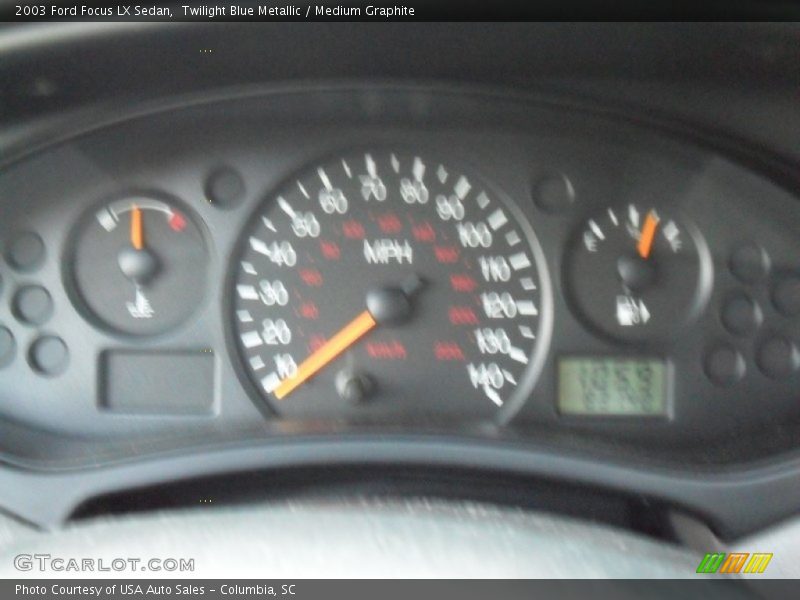 Twilight Blue Metallic / Medium Graphite 2003 Ford Focus LX Sedan