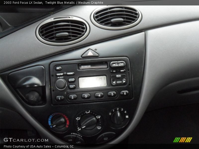 Twilight Blue Metallic / Medium Graphite 2003 Ford Focus LX Sedan