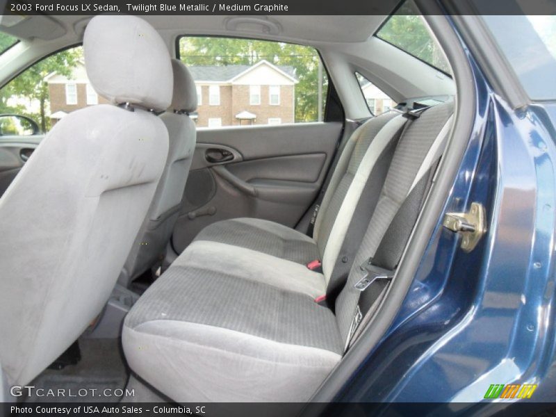 Twilight Blue Metallic / Medium Graphite 2003 Ford Focus LX Sedan
