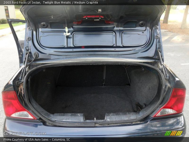 Twilight Blue Metallic / Medium Graphite 2003 Ford Focus LX Sedan