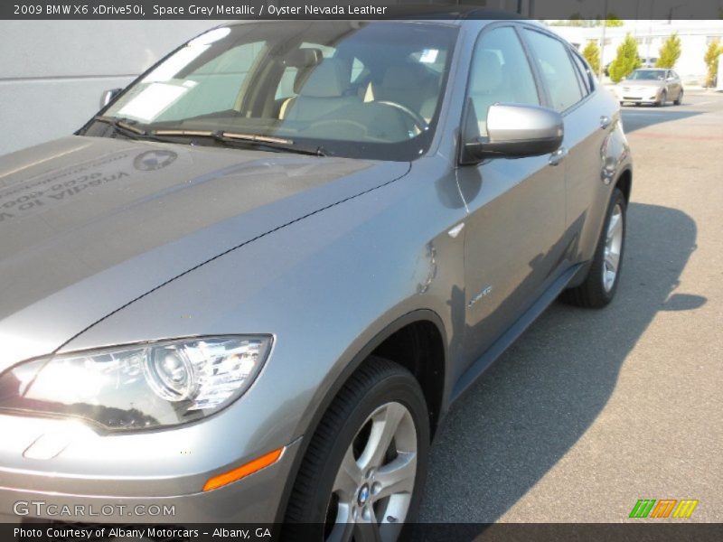 Space Grey Metallic / Oyster Nevada Leather 2009 BMW X6 xDrive50i