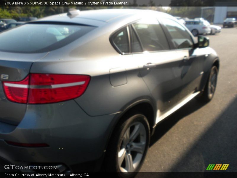Space Grey Metallic / Oyster Nevada Leather 2009 BMW X6 xDrive50i