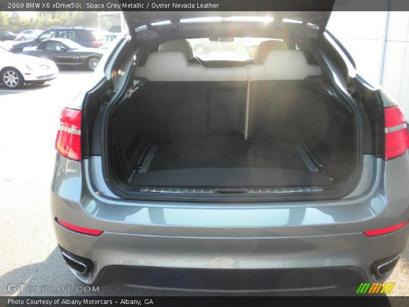 Space Grey Metallic / Oyster Nevada Leather 2009 BMW X6 xDrive50i