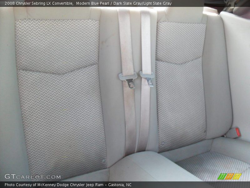 Modern Blue Pearl / Dark Slate Gray/Light Slate Gray 2008 Chrysler Sebring LX Convertible