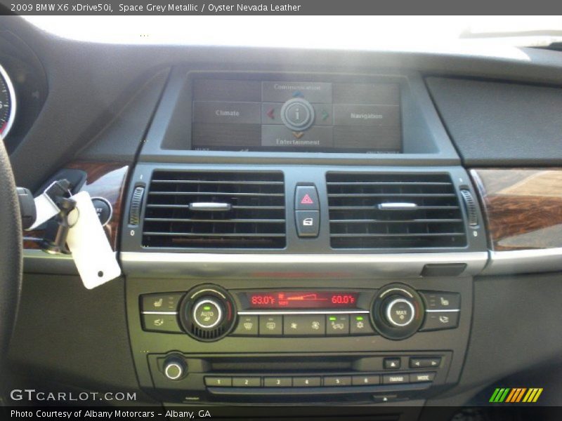 Space Grey Metallic / Oyster Nevada Leather 2009 BMW X6 xDrive50i