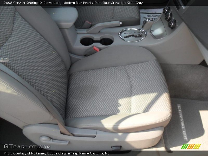 Modern Blue Pearl / Dark Slate Gray/Light Slate Gray 2008 Chrysler Sebring LX Convertible