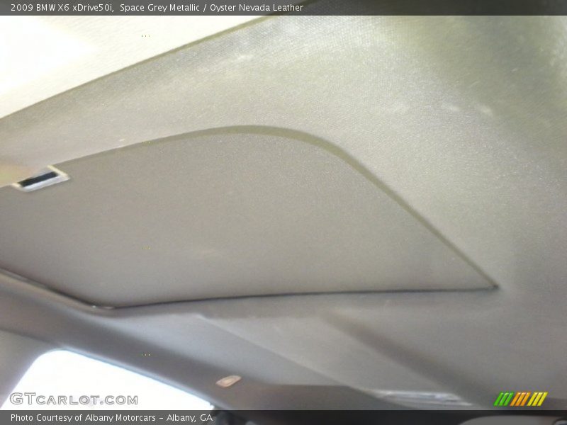 Space Grey Metallic / Oyster Nevada Leather 2009 BMW X6 xDrive50i