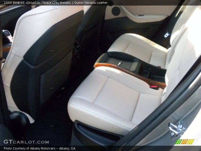 Space Grey Metallic / Oyster Nevada Leather 2009 BMW X6 xDrive50i
