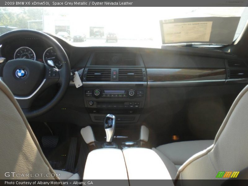 Space Grey Metallic / Oyster Nevada Leather 2009 BMW X6 xDrive50i