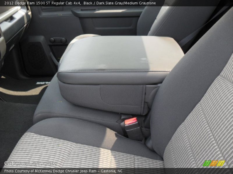 Black / Dark Slate Gray/Medium Graystone 2012 Dodge Ram 1500 ST Regular Cab 4x4