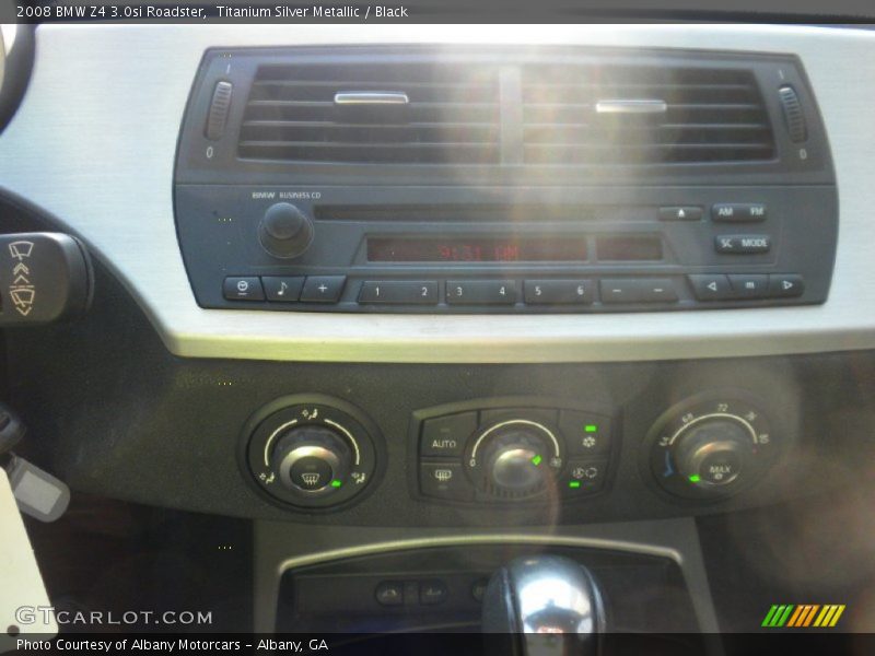 Titanium Silver Metallic / Black 2008 BMW Z4 3.0si Roadster